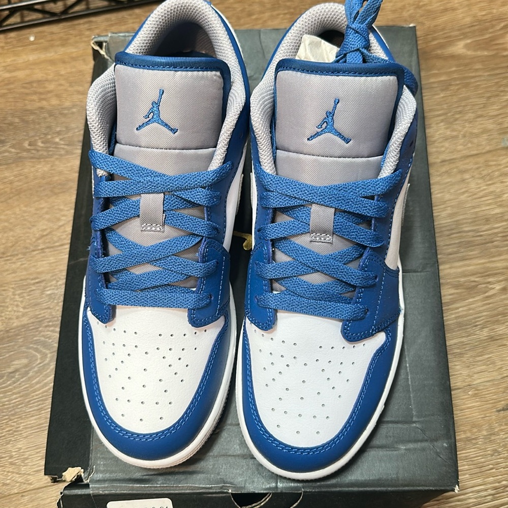 Jordan Air Jordan 1 Low "true Blue" Sneakers 553560-412